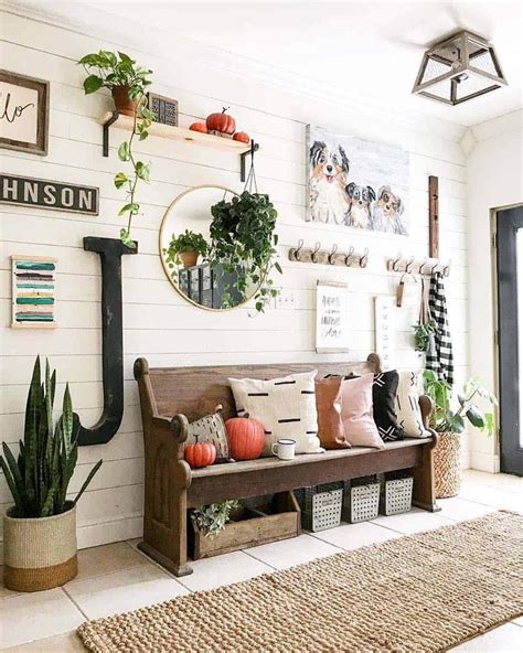 Charming And Budget Friendly Farmhouse Entryway Ideas The Cottage Market