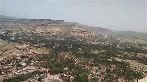 منظر رائع اليمن صنعاء وادي ظهر دار الحجر Wonderful View Yemen Sanaa