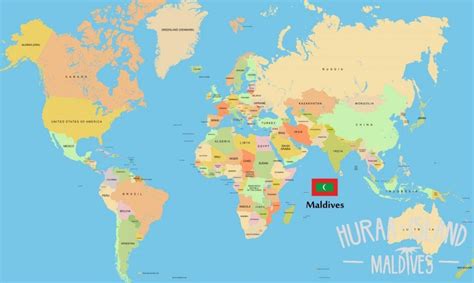 Maldivas Ubicación En El Mapa Del Mundo Mapa De Maldivas En El Mapa