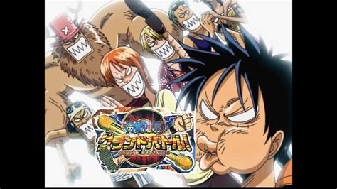 One Piece Grand Battle 3 Ps2 Luffy Event Battle Youtube