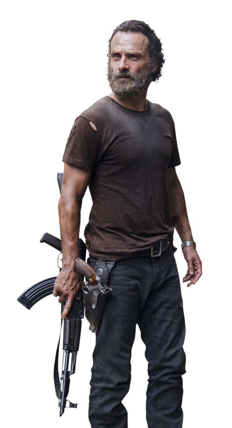 The Walking Dead Rick Grimes Season 5 Ak47 Png By Akithefull On Deviantart