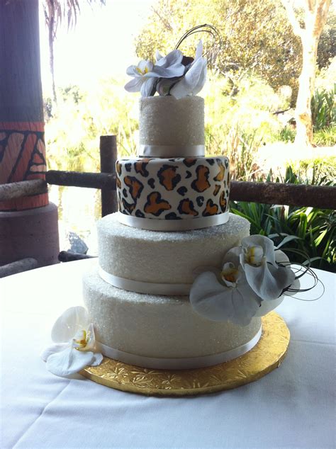 Leopard Print Wedding Cake Leopard Print Wedding Sd Wedding Cakes