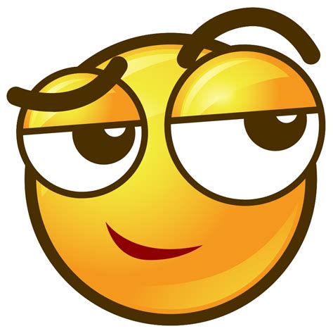 Free Emoji Circle Face Smirk 1192197 Png With Transparent Background