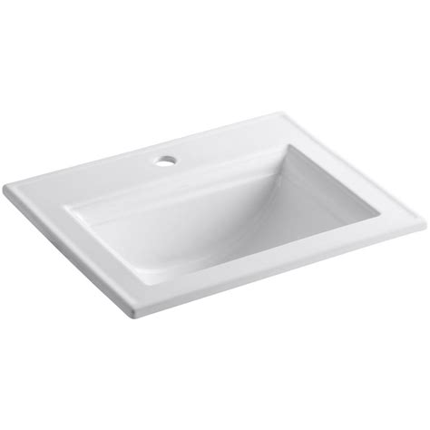 Werkzeug und baumaterial für profis und heimwerker. KOHLER Memoirs Stately Drop-In Vitreous China Bathroom ...