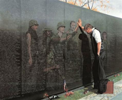 Reflections By Lee Teter Fine Art Print Vietnam War Wall Memorial