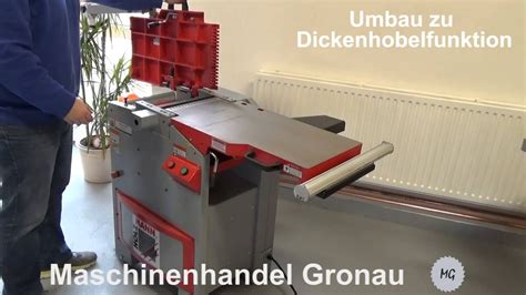 Hochbett selber bauen mit der anleitung von hornbach: Holzmann Hobelmaschine HOB305Pro - YouTube