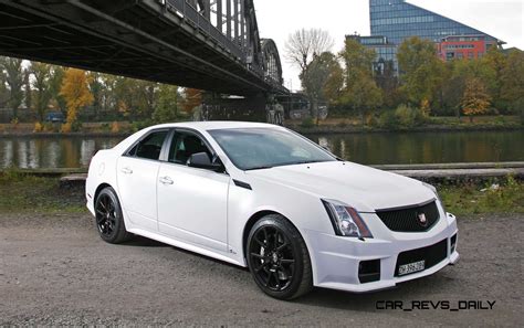 2012 Cadillac Cts V With Satin White Wrap By Camshaft