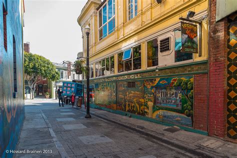 Cafe Vesuvio Mural Jack Kerouac Alley San Francisco Cal Flickr