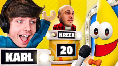 KreekCraft vs Karl Jacobs Roblox Brain Game - YouTube