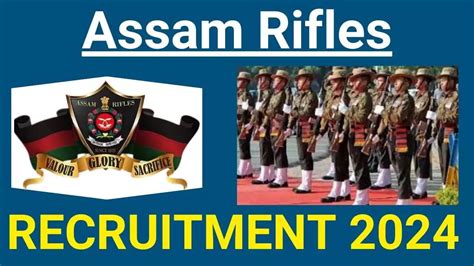 Assam Rifles Recruitment Notification Out Apply Online Enijukti In