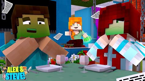 Alex Poisons Steve And His New Girlfriend Minecraft Life Of Alex