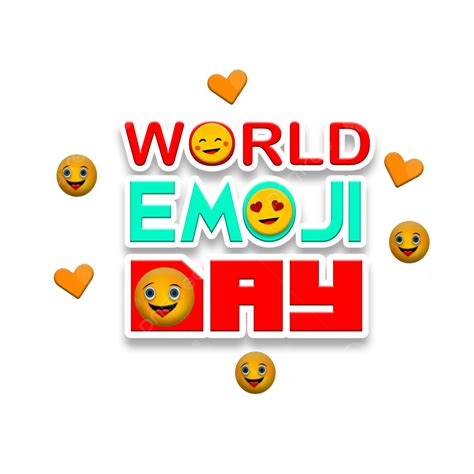World Emoji Day Png Picture World Emoji Day Vector Template Design
