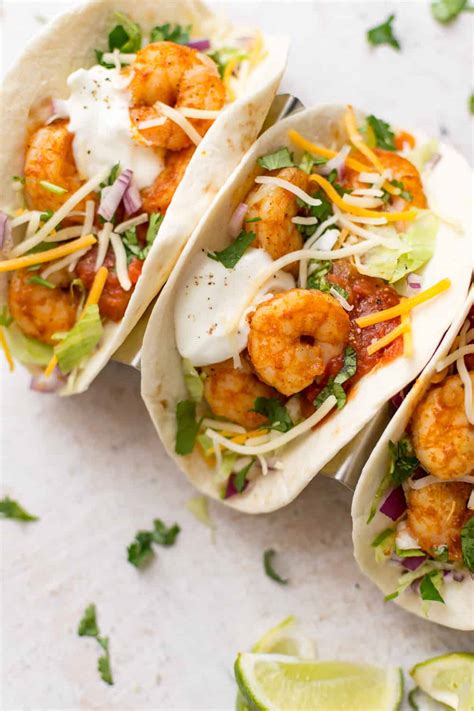 Easy Shrimp Tacos Recipe Ocean