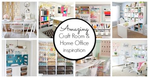 10 Creative Craft Rooms And Home Offices Classy Clutter