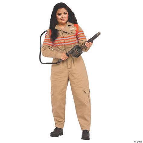 Womens Plus Size Ghostbusters™ Jumpsuit Costume Xxl Oriental Trading