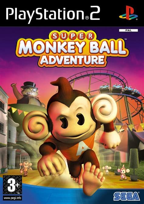 Game Sony Playstation Ps2 Super Monkey Ball Adventure