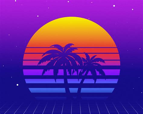Retro Synthwave 4k Wallpapers Posted By Stacey Joseph