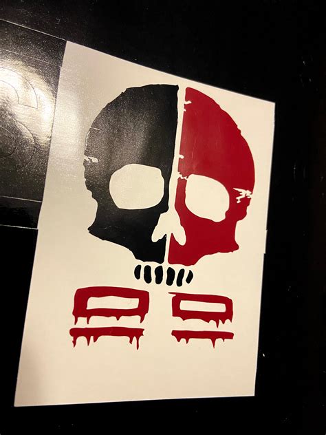 Bad Batch Logo Red And Black Or White Permanent Vinyl Decals Etsy