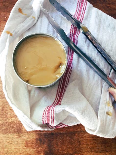 How To Make Caramel From Sweetened Condensed Milk