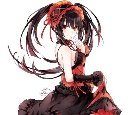 Date A Live Black Hair Fringe Anime Date Anime Suggestions L Death