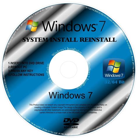 Windows 7 Professional 32 And 64 Bit Sp1 Dvd Product Label Key Ebay