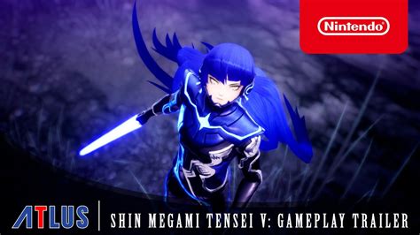 Shin Megami Tensei V Gameplay Trailer Nintendo Switch Youtube