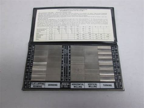 Spi 30 695 1 Surface Roughness Ra Checker Rubert Composite Pocket Set