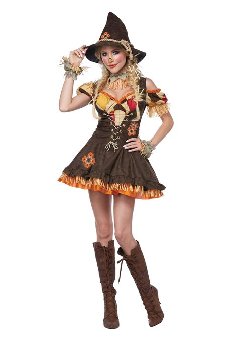 Sassy Scarecrow Costume for Women