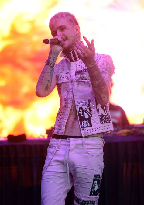 Anaheim Ca September 08 Rapper Lil Peep Performs Onstage During The