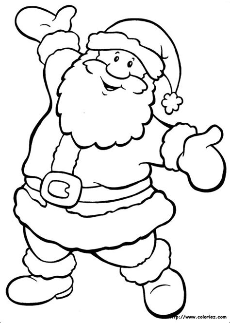 Voici un nouveau dessin à colorier du père noël. Coloriage Joyeux Noël dessin gratuit à imprimer