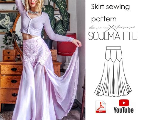 Ithinksew Patterns And More Mermaid Skirt With Splits