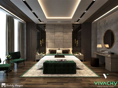 Modern Contemporary Bedroom In New Cairo On Behance In 2020 Luxurious