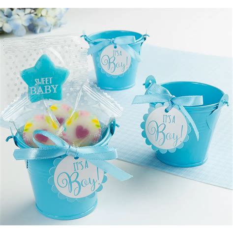 Baby Shower Party Favors Canada Personalised Blue Baby Shower Favours