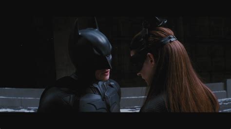 The Dark Knight Rises 2012 Bruce Wayne And Selina Kyle Photo