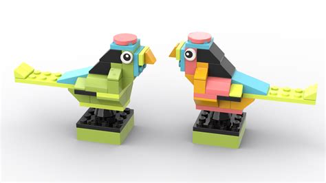 Lego Moc 11027 Birds By Lenarex Rebrickable Build With Lego