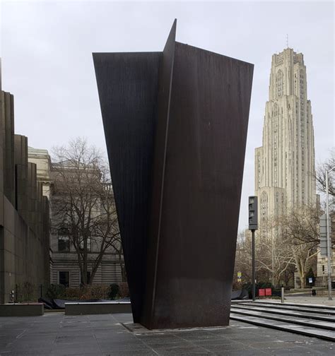 Facing Outward Looking Ahead Richard Serras “carnegie” As Part Of An