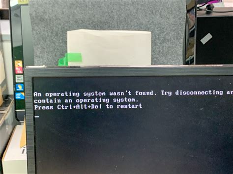 Windows An Operating System Wasn T Found
