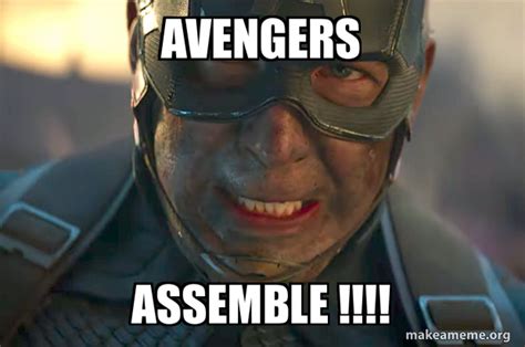 Avengers Assemble Make A Meme