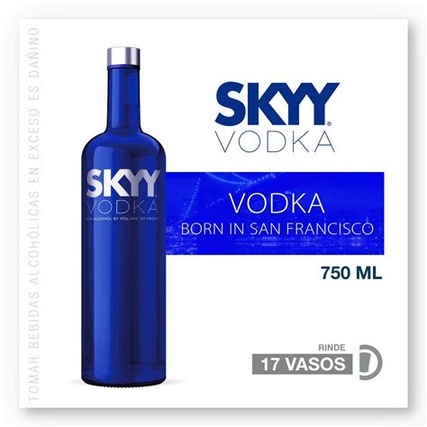 Skyy Vodka 750 Ml Knasta Perú