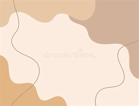 Neutral Abstract Shapes Stock Illustrations Neutral Abstract