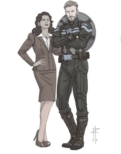 Pin By Carrie Young On Captain America Peggy Carter Marvel Couples