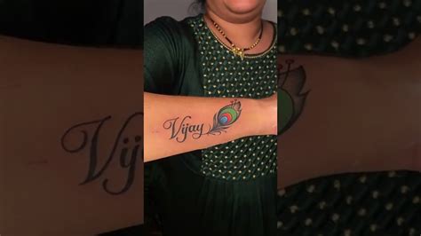 Vijay Name Tattoo Vijay Tattoo Vijay Name Tattoo Ideas Youtube