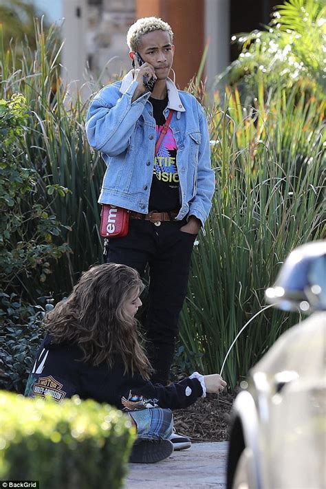 Jaden Smith Enjoys Outing With Girlfriend Odessa Adlon Daily Mail Online