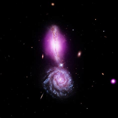 Colliding Galaxies Photograph By Nasascience Photo Library Pixels