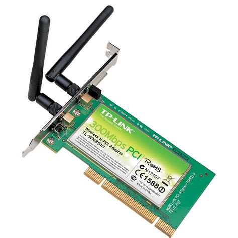 Tp Link 300 Mbps Wireless N Pci Adapter Tl Wn851n Bandh Photo Video