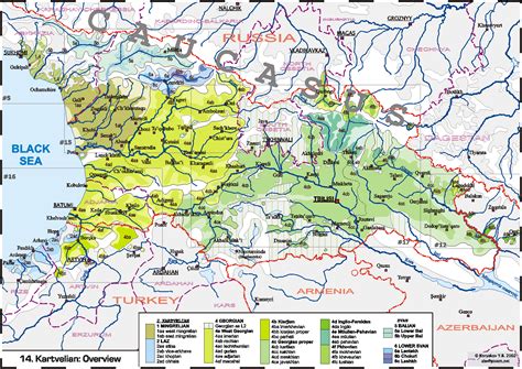 Atlas Of The Caucasian Languages Contents