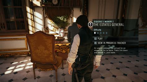 Sequence Memory Assassins Creed Unity Interface In Game