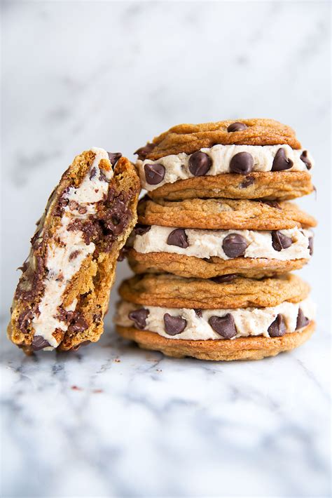 Cookie Dough Stuffed Chocolate Chip Cookie Sandwiches Broma Bakery