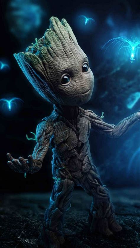 Baby Groot K Groot Marvel Superhero Wallpaper Marvel Wallpaper Hd