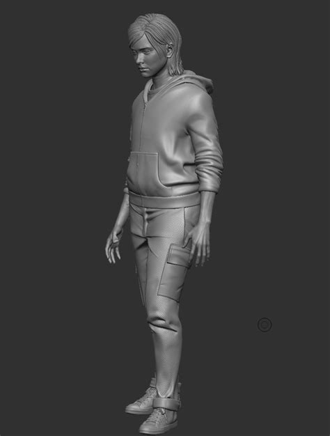 3d file ellie last of us 🦸・model to download and 3d print・cults